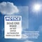 Signmission Dead End Road Do Not Enter Authorized OSHA Notice Sign, Vinyl Decal, 10in W x 14in L, 2PK OS-2PACK-NS-D-1014-V-10946 - alternate 4